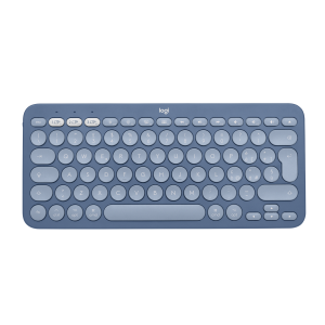 Logitech K380 Multi-Device Bluetooth Keyboard for Mac - Tastiera - senza fili - Bluetooth 3.0 - QWERTY - italiana - blueberry