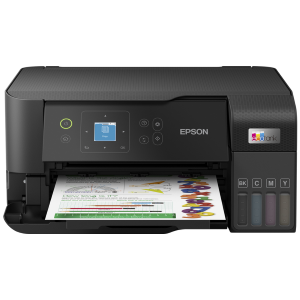 Epson EcoTank ET-2840 - Stampante multifunzione - colore - ink-jet - ITS - A4 (supporti) - fino a 15 ppm (stampa) - 100 fogli - Wi-Fi, USB - nero