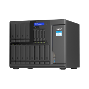 QNAP TS-1655 - Server NAS - 16 alloggiamenti - SATA 6Gb/s - RAID JBOD, 0, 1, 5, 6, 10, 50, 60 - RAM 8 GB - 2.5 Gigabit Ethernet - iSCSI supporto
