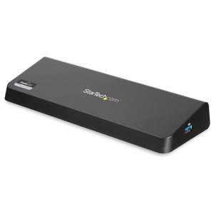 StarTech.com Docking Station Universale USB 3.0 a doppio monitor HDMI e DisplayPort 4K - Docking station USB 3.0 a HDMI e DP, 4x USB-A, Ethernet - Dock per Notebook USB-A Mac e Windows (USB3DOCKHDPC) - Docking station - USB - HDMI, DP - 1GbE - per P/