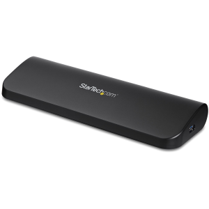 StarTech.com Docking station Universale USB 3.0 per laptop VGA DVI HDMI - Dual-Monitor con Ethernet audio - Mac & Windows (USB3SDOCKHDV) - Docking station - USB - VGA, HDMI - 10Mb LAN - per P/N: ARMBARDUO, ARMBARDUOV, ARMDUAL, ARMDUAL30, ARMDUALV, AR