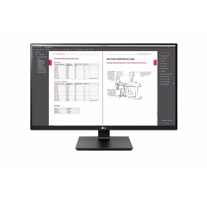 LG ELECTRONICS LG 27BN65QP-B - Monitor a LED - 27" - 2560 x 1440 QHD @ 75 Hz - IPS - 350 cd/m² - 1000:1 - HDR10 - 5 ms - 2xHDMI, DisplayPort - altoparlanti - nero