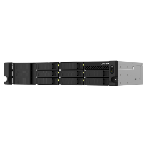 QNAP TS-864eU - Server NAS - 8 alloggiamenti - montabile in rack - SATA 6Gb/s - RAID RAID 0, 1, 5, 6, 10, 50, JBOD, 60 - RAM 8 GB - Gigabit Ethernet / 2.5 Gigabit Ethernet - iSCSI supporto - 2U