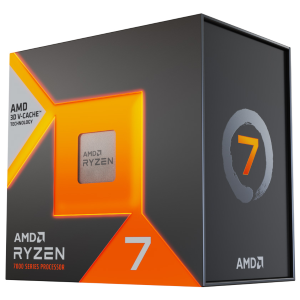 AMD CPU RYZEN 7, 7800X3D, AM5, 5GHz 8CORE, CACHE 104MB, 120W, WOF