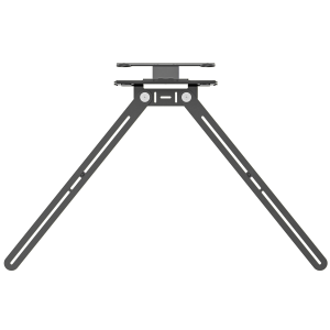 LOGITECH VC Logitech TV Mount For Video Bars - Montaggio fotocamera - montabile sotto il monitor, montabile sopra al monitor - per Logitech Rally Bar All-In-One Video Bar for Midsize Rooms, Room Solution Large