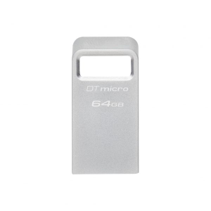 KINGSTON PEN DRIVE 3.2 64GB TYPE-A DT MICRO METALLO 200MB/S LETTURA