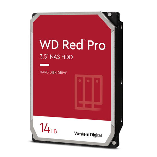 WESTERN DIGITAL REFURB HDD RED PRO 14TB 3,5 7200RPM SATA 6GB/S BUFFER 512 Mb