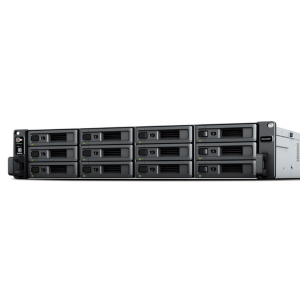 SYNOLOGY NAS RACK 12BAY 2.5"/3.5" SSD/HDD SATA, AMD RYZEN V1780B 4CORE A 3,35 GHz, 8GB UDIMM DDR4 E