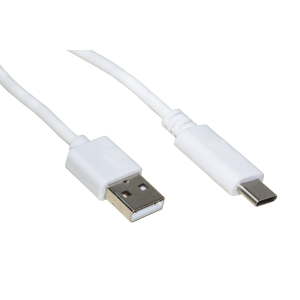 LINK CAVO USB 2.0 A MASCHIO / USB-C MT 1,80 COLORE BIANCO