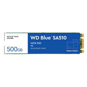 Western Digital WD Blue SA510 WDS500G3B0B-00AXS0 - SSD - 500 GB - interno - M.2 2280 - SATA 6Gb/s