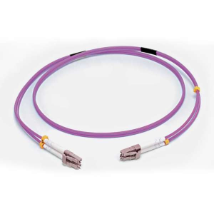 C2G 1m LC/LC OM4 LSZH Fibre Patch - Purple - Cavo patch - LC multi-mode (M) a LC multi-mode (M) - 1 m - fibra ottica - duplex - 50 / 125 micron - OM4 - viola