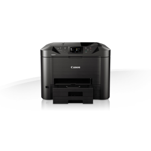 Canon MAXIFY MB5450 - Stampante multifunzione - colore - ink-jet - A4 (210 x 297 mm), Legal (216 x 356 mm) (originale) - A4/Legal (supporti) - fino a 22 ppm (copia) - fino a 24 ipm (stampa) - 500 fogli - 33.6 Kbps - LAN, Wi-Fi(n), host USB, USB 2.0