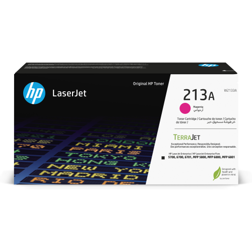 HEWLETT PACKARD W2133A TONER MAGENTA HP 213A