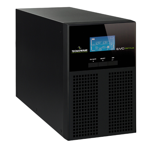 TECNOWARE UPS 1200 VA TOWER ONLINE DSP PLUS IEC PF 0,9 TOGETHER ON