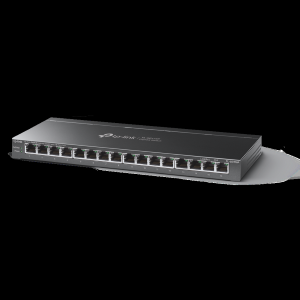 TP-Link TL-SG116P V1 - Switch - unmanaged - 16 x 10/100/1000 (PoE+) - desktop - PoE+ (120 W)