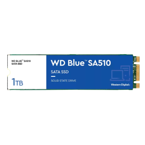 WEST DIG WD Blue SA510 WDS100T3B0B - SSD - 1 TB - interno - M.2 2280 - SATA 6Gb/s - blu