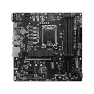 MSI MB B760, PRO B760M-P, LGA 1700, 4DDR5, 1PCI-Ex16, 2PCI-Ex1, 2M.2, 4SATA3