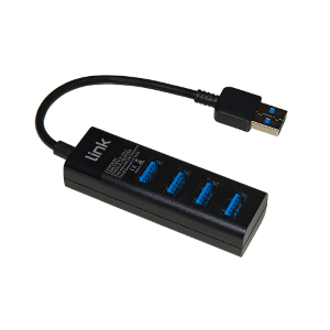 LINK HUB 4 PORTE USB 3.0 CON CAVO CM 15