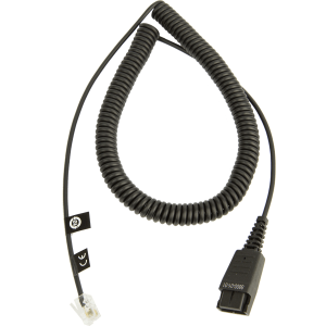 Jabra - Cavo per cuffie - disconnessione rapida a RJ-10 maschio - 2 m