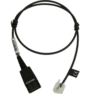 Jabra - Cavo per cuffie - disconnessione rapida a RJ-45 - 50 cm - per BIZ 2300, 2400, Siemens OpenStage 30, 40, 40T, 60, 80, 80T