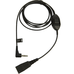 Jabra - Cavo per cuffie - disconnessione rapida maschio a mini-phone stereo 3.5 mm maschio - per Alcatel 8 Series IPTouch 4038, 4068