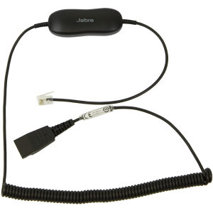 Jabra GN1216 - Cavo per cuffie - RJ-9 maschio a disconnessione rapida maschio - 2 m - per Avaya one-X Deskphone Edition 96XX, Jabra GN 2000, GN1900, GN2000, BIZ 2400 3in1, GN2000