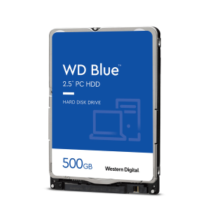 WEST DIG WD Blue WD5000LPZX - HDD - 500 GB - interno - 2.5" - SATA 6Gb/s - 5400 rpm - buffer: 128 MB