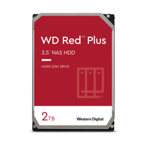 WESTERN DIGITAL HD 3,5 2TB 5400RPM 64MB RED PLUS SATA3 NAS STORAGE