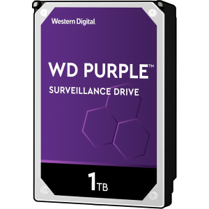 WESTERN DIGITAL HD 3,5 1TB 5400RPM 64MB PURPLE SATA 3 INTELLIPOWER VIDEOSURVEL