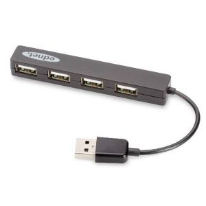 EDNET MINI HUB USB 2.0 4 PORTE