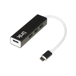 LINK HUB USB-C CON 4 PORTE USB 3.0