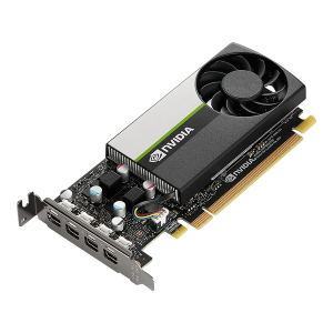 PNY VGA QUADRO T1000 LOW PROFILE 4GB GDDR6, 4x Mini DP, 4x mDP to DP adapter, 1x ATX bracket