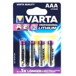 VARTA AAA LITIO X4 CONF.DA 4