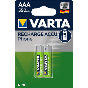 VARTA PHONE POWER 2XAAA 550 MAH CF.2