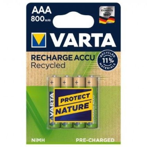 VARTA CF4RICARICABILI RECYCLED AAA 800MAH