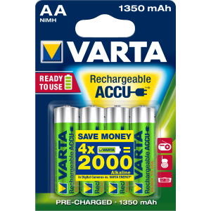 VARTA CF4 RICARICABILI AA 1350MAH