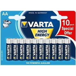 VARTA CF10 LONGLIFE POWER BLU AA ALCALINA