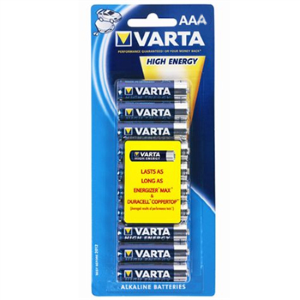 VARTA CF10LONGLIFE POWER BLU AAA ALCALINA