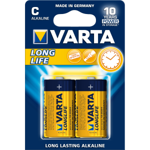 VARTA CF2 LONGLIFE C 1/2TORCIA ALCALINA