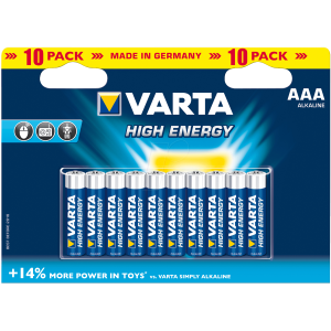 VARTA CF10 ENERGY AAA ALCALINA