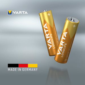 BATTERIA MINISTILO AAA 1,5V LR6 LONG LIFE 10PZ VARTA MEGAPACK