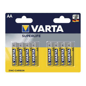 VARTA CF8 SUPERLIFE ZINCO CARBONE AA