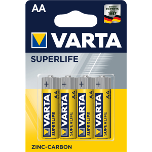 VARTA CF4 SUPERLIFE ZINCO CARBONE AA