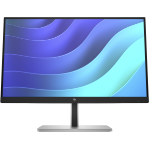 HP E22 G5 - E-Series - monitor a LED - 21.5" - 1920 x 1080 Full HD (1080p) @ 75 Hz - IPS - 250 cd/m² - 1000:1 - 5 ms - HDMI, DisplayPort, USB - nero, nero e argento (supporto)