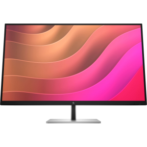 HP E32K G5 - E-Series - monitor a LED - 31.5" - 3840 x 2160 4K UHD (2160p) @ 60 Hz - IPS - 350 cd/m² - 1000:1 - 5 ms - HDMI, DisplayPort, USB-C - altoparlanti - testa utensile nera, nero e argento (supporto)