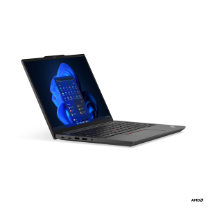 Lenovo ThinkPad E14 Gen 5 21JR - Design della cerniera a 180 gradi - AMD Ryzen 5 - 7530U / fino a 4.5 GHz - Win 11 Pro - Radeon Graphics - 8 GB RAM - 512 GB SSD TCG Opal Encryption 2, NVMe - 14" IPS 1920 x 1200 - Wi-Fi 6 - Graphite Black - tast: ital