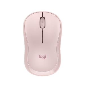 Logitech M240 Silent - Mouse - per destrorsi e per sinistrorsi - ottica - 3 pulsanti - senza fili - Bluetooth - rosa