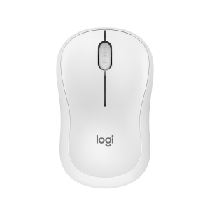 Logitech M240 Silent - Mouse - per destrorsi e per sinistrorsi - ottica - 3 pulsanti - senza fili - Bluetooth - Off-White