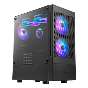 GAMDIAS CASE MID TOWER TALOS E3 3x120mm ARGB MESH