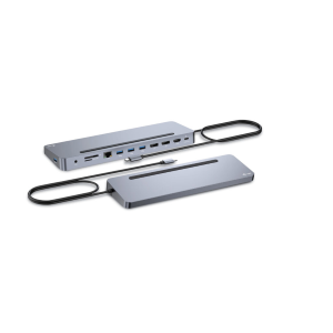 I-TEC DOCKING STATION USB-C METAL ERGONOMIC DISPLAY CON POWER DELIVERY 100W